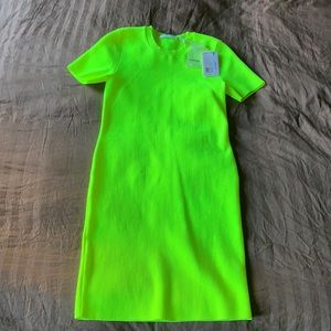 Helmut Lang Neon Knit Elastic